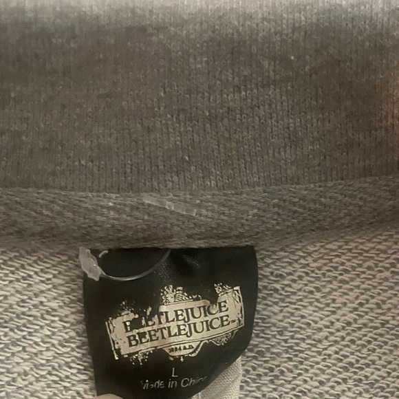 Beetlejuice Girls 14, Astrid Prep School Graphic Lightweight Whimsygoth Blazer - Picture 3 of 8